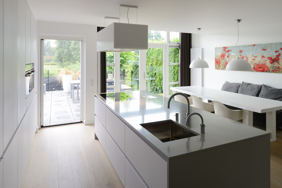Mekida open keuken met kookeiland